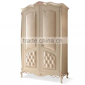 Bisini French Style Luxury 2 Doors Wardrobe, Antique European Wardrobe thumbnail-1