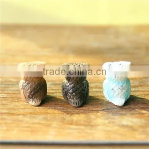 Micro Landscape Accessories Moss Bottle Set Props Mini Resin Owl Ornament Crafts thumbnail-2