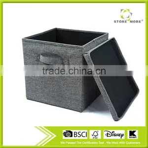 Top Quality Decorative Foldable Covered Storage Box thumbnail-1