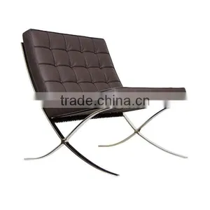 Leather Barcelona Chair BY0401 Barcelona Chair in Cowhide thumbnail-2