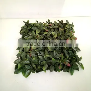 Decorative Orange Leaf Garden Artificial Grass Fence thumbnail-1