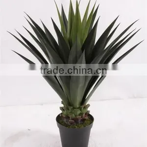 Factory Wholesale Fake Sanseviera Plant/agave Bonsai Plant Tree thumbnail-3