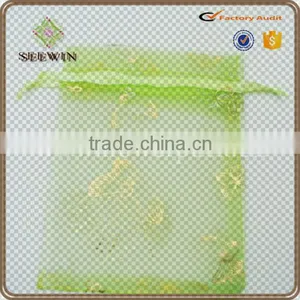 2016 Hotsale Cheap Organza Holiday Gift Round Pouch Drawing Bags for Jewelry thumbnail-2