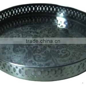 Hand Made Aluminum Charger Plate thumbnail-1