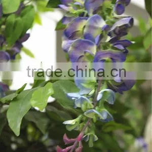 Home Garden Deco 50cm to 400 cm Hight Artificial Purple Large Chinese Wistaria EDHS1501 1602 thumbnail-4