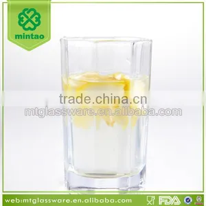 2016 New Style High Quality Clear Polygon Water Glass thumbnail-1