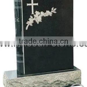 Black Granite Headstone thumbnail-1