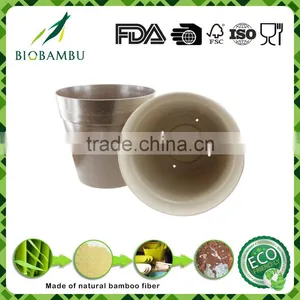 Trad Colorful Pro-environment China Pots Flowers Bamboo thumbnail-6