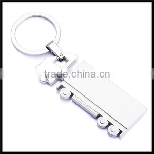 Custom Cheap Price Cool Metal Van Shape Key Rings Supplier thumbnail-1