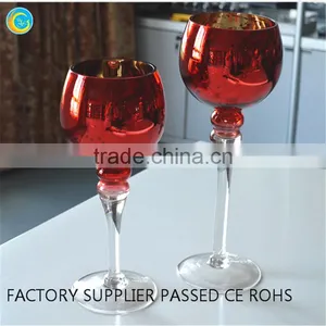 Tall Glass Candle Holders thumbnail-5