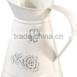 High Quality Round Metal Flower Jug thumbnail-1