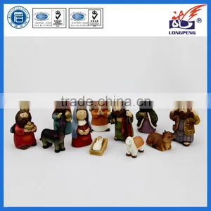Christmas Polyresin Cartoon Nativity Set thumbnail-1