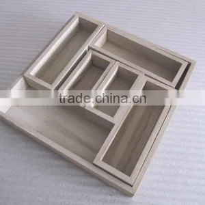 6 Department Wooden Trays For Home Use Customed Wooden Trays thumbnail-3