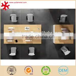 Laminated Chipboard Office Desk for Staffs thumbnail-2