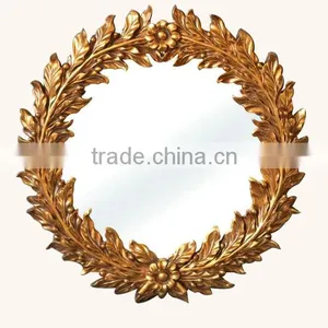 Ornate Polyresin Decorative Framed Mirror for Indoor Use thumbnail-1