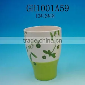 2012 Hot Sale Cheap Round Ceramic Flower Pots thumbnail-1