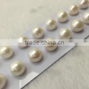 Factory Direct Sale White Round Akoyapearls Size 5.5-6mm AA Grade thumbnail-1