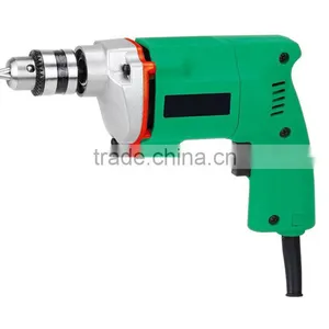 India Hot Sale 350w 10mm PowerCraft Hobby Hand Held Drilling Drill Machine Portable Mini Electric Drill thumbnail-2