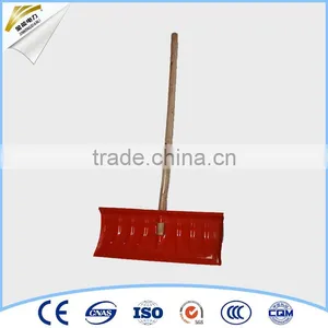 Iron Plate Snow Shovels With Wood Handle thumbnail-1