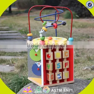 2017 New Design Funny Children Wooden Beads Toy W11B090 thumbnail-1