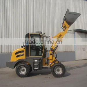 Popular HZM 910 Articulated Mini Wheel Loader ZL10 for Sale thumbnail-3