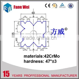 New Products Competitive 85 Degree Die for Press Brake thumbnail-1