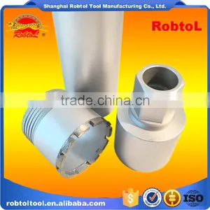 4" Three Section Concrete Diamond Core Drill Bits Hole Saw Masonry Asphalt Cement Brick Block thumbnail-2