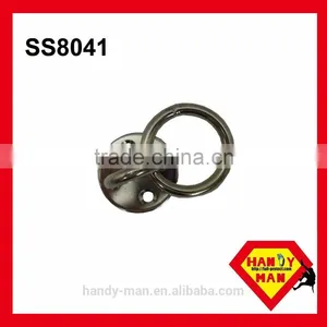 Industrial Safety Marine Hardware Stainless Steel Round Ring Eye Anchor Plate thumbnail-2