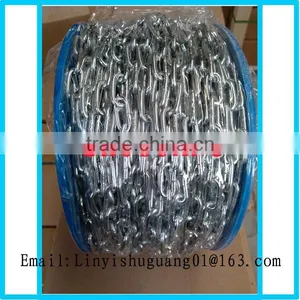 Linyi Direct Manufacturer Welded Electro Galvanized Short Link Chain thumbnail-1