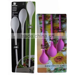 Plastic Kitchen Poly Spoons Set thumbnail-1