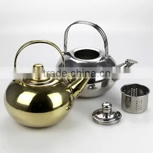 1L Stainless Steel Copper Kettles Sale Hot Water Custom Tea Kettles thumbnail-1