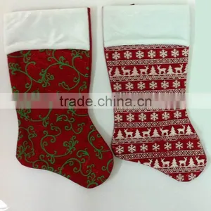 Promotional Colorful Christmas Socks Decoration thumbnail-5