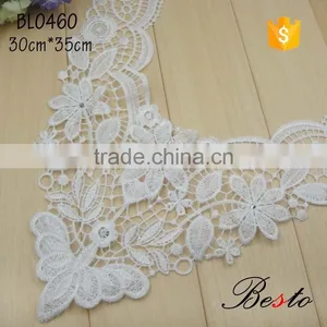 Exquisite Workmanship Lace Applique for the Wedding Dress thumbnail-3