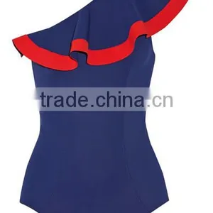 Arden One-shoulder Bonded Swimsuit Full Sexy Bikini Girl Www Sex Photo Com Woman Clothes Sexy thumbnail-3
