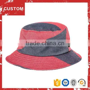Custom 2015 New Design Colorful Denim Bucket Hat thumbnail-1