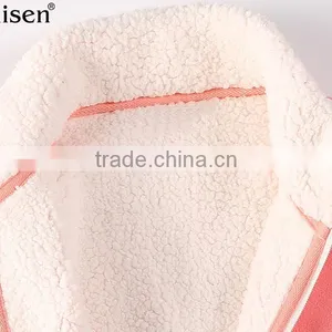 Wholesale Price Pink Fleece Sherpa Lining Kids Jacket thumbnail-4