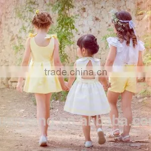 Hot Selling Sleeveless Stripe Kids Clothing Casual Baby Girls Frocks Designs Children Girl Dress thumbnail-3