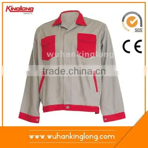 2016 Whole Custom -made Welding Mens Two Chest Pocket Work Jacket thumbnail-3