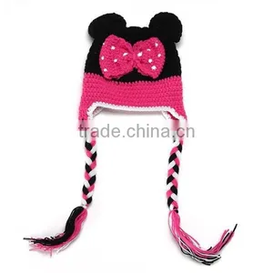 Baby Pictures Cat Ear Knitted Hat Fashion Winter Hat thumbnail-1