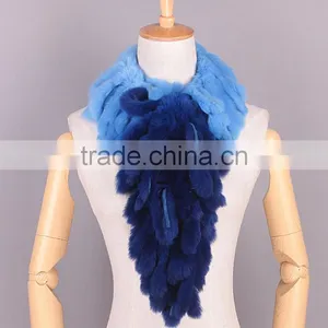 China Factory Warm Scarves Best-selling Scarf Shawl Fur Knit Scarf for Winter thumbnail-2
