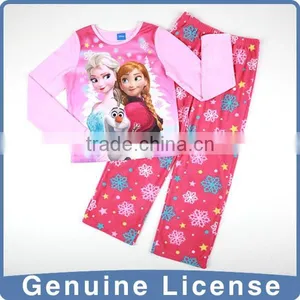 Wholesale Pajamas Frozen Sleeping Wear for Girls thumbnail-1