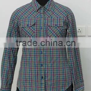 GINGHAM CHECKED LADIES SHIRT thumbnail-1