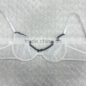 Fantastic Sexy Transparent Mesh Soft Cup Bra Sexy Angel 2016 thumbnail-3