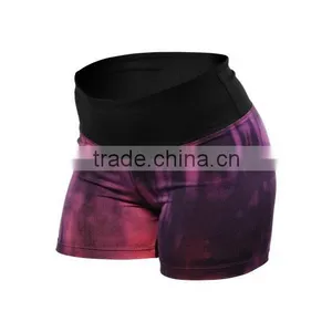 Gym Shorts Hotpants High Waisted Shorts Sublimation Shorts Sexy For Women thumbnail-3