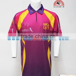 Custom Made Darts Jersey Sublimation Darts Polo T-shirt thumbnail-4