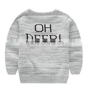 2016 Fashionable Children Cotton Knitting Deer Pattern Sweater Pullover thumbnail-2