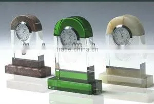 Antique Crystal Clock thumbnail-1