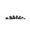 Black Spraying Paint Hex Dumbbell thumbnail-1