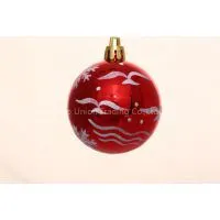 High Quality Plastic Shiny Ball Ornament thumbnail-1