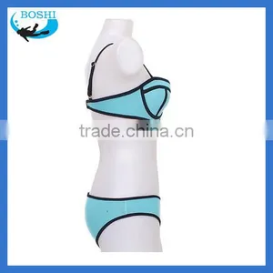 Sexy Xxx Bikini Girl Photos Neoprene Fabric Swimwear thumbnail-3